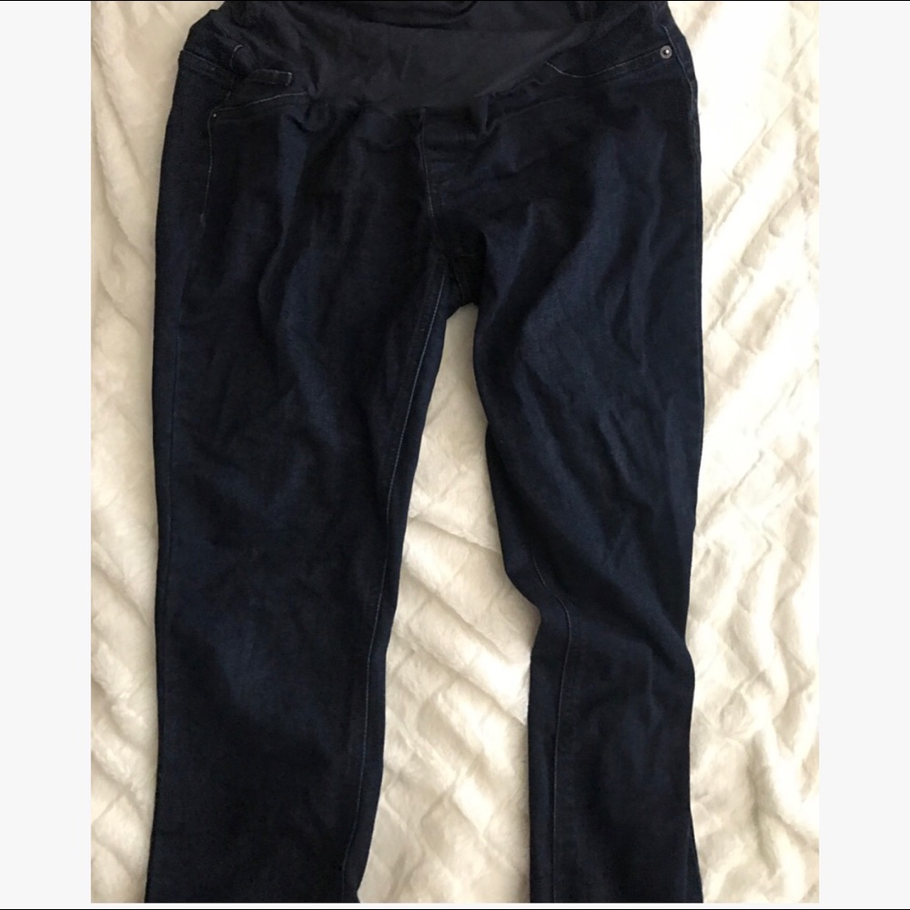 Maternity Dark Skinny Jeans